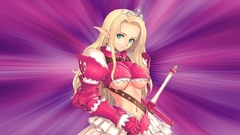 Anime Manga sensual guerreira elfa