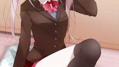 Anime Manga skirts school uniforms seifuku panties thigh highs 