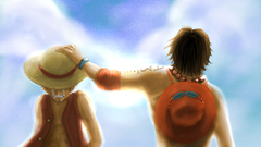 Anime monkey d luffy portgas d ace One Piece (anime)