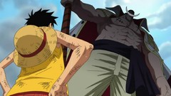 Anime monkey d luffy screenshots One Piece (anime) Whitebeard