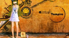 Anime monogatari-series oshino shinobu anime girls redjuice food