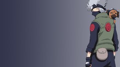 Anime naruto shippuden kakashi hatake Simple Background 