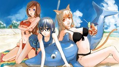 Anime nekomimi animal ears meganekko Asobi ni Iku yo! Eris 