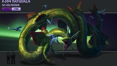 Anime nintendo Pokemon artwork digital art video games Rayquaza