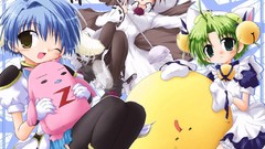 Anime Nomad ten mint galaxy angel di gi charat shia