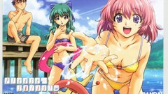 Anime onegai twins onodera karen miyafuji miina bikini karen