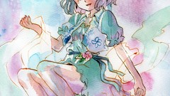 Anime paintings Manga touhou artwork Kaku Seiga