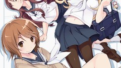 Anime pantyhose seifuku toaru majutsu no index Mugino Shizuri 