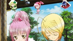 Anime peach pink hair yellow eyes hinamori amu Shugo Chara!