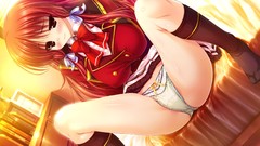 Anime prism red eyes underwear panties Renjou Sayaka