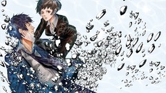 Anime psycho-pass tsunemori akane kougami shinya anime boys