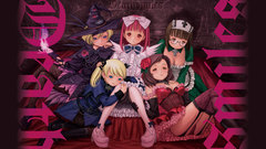 Anime red eyes blondes long hair redheads maid costumes 