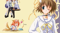 Anime Ribbons da capo choker Nemu miharu