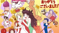 Anime saber aisaka taiga matou sakura tohsaka rin emiya shirou 