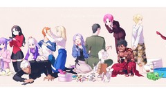 Anime saber anime girls fate stay night matou sakura tohsaka 