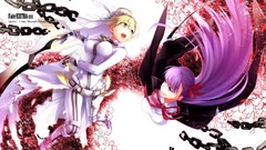 Anime saber chains fate series Fate/EXTRA Saber Bride