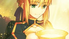 Anime saber fate zero fate series holy grail