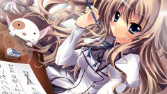 Anime school brunettes mashiroiro symphony