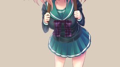 Anime school uniforms hataraku maou-sama Sasaki Chiho