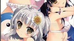 Anime Shooter cleavage swimsuits akiyama takuya