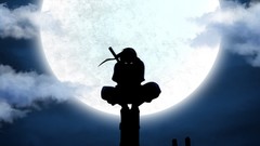 Anime silhouettes uchiha itachi naruto shippuden ninjas ANBU