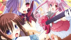 Anime skirts long hair Chu x Chu Idol