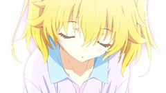 Anime sleeping blondes anime girls Onii-chan Dakedo Ai Sae 