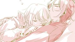 Anime sleeping blondes brunettes kuroshitsuji anime boys Alois 