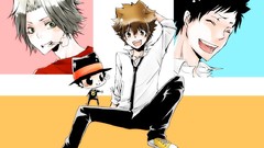 Anime smiling katekyo hitman reborn reborn gokudera hayato 