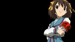 Anime suzumiya haruhi the melancholy of haruhi suzumiya vectors 