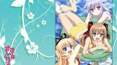 Anime swimming anime girls mayoi neko overrun umenomori chise 