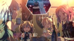 Anime Swords anime girls yuuki tatsuya kirigaya kazuto sword 