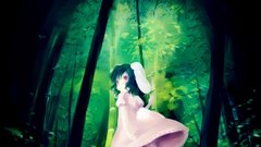 Anime touhou forest bunny