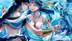 Anime underwater anime girls magi the labyrinth of magic anime 