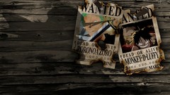 Anime Wanted monkey d luffy One Piece (anime) Roronoa Zoro 