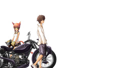 Anime white background