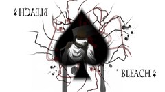 Anime white background bleach kurosaki ichigo ace of spades