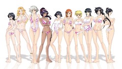 Anime white background legs anime girls bleach shihouin 