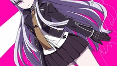Anime white hair anime girls silver hair danganronpa