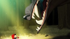 Anime Wolves Red Hat