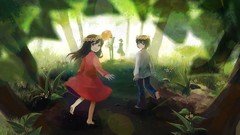 Anime Wolves wolf children ookami kodomo no ame to yuki