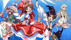 Anime Wonderland chobits chii kinomoto sakura kobato mokona