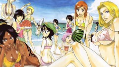 Anime yachiru kusajishi bleach shihouin yoruichi matsumoto 