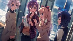 Anime yuru yuri yuuki tatsuya Sugiura Ayano Ikeda Chitose 