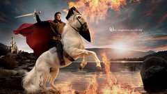 Annie leibovitz horseback riding