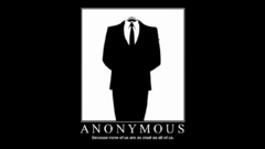 Anonymous black dark Internet
