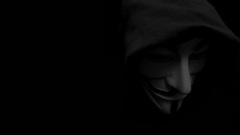 Anonymous dark V for