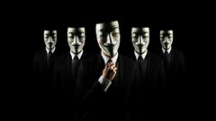 Anonymous Guy Fawkes mask mask suits Simple Background