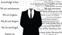 Anonymous Legion Quotes grayscale