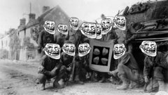 Anonymous meme trollface World